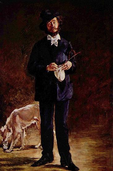 Edouard Manet Portrat des Gilbert-Marcellin Desboutin